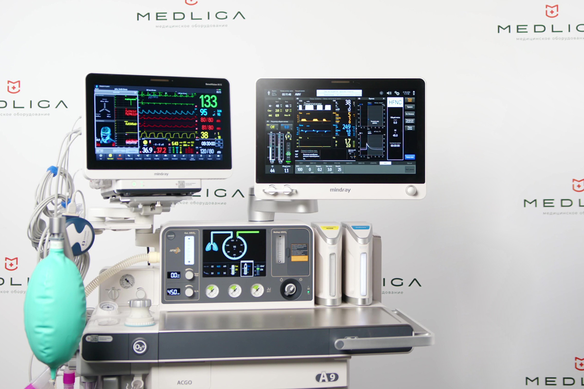 Видеообзор анестезиологической станции Mindray A9