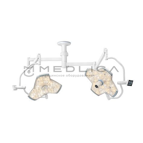 Mindray HyLED X9/X9, Конструкция светильника: Потолочный двухкупольный
